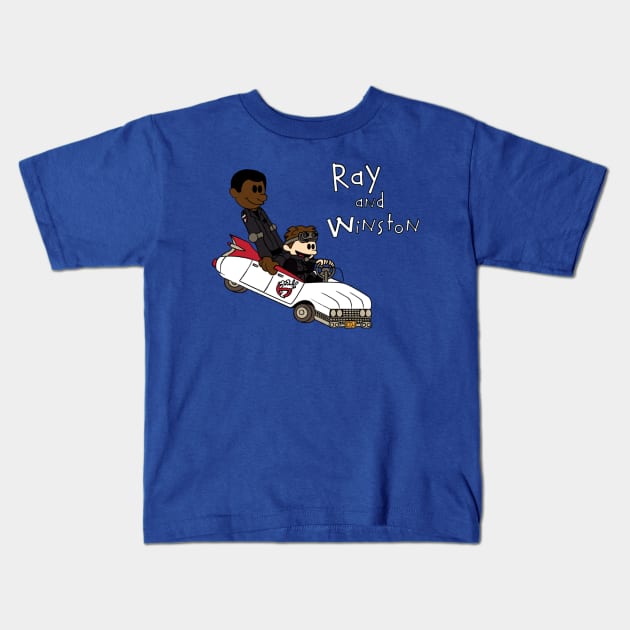 Ray & Winston Kids T-Shirt by Leidemer Illustration 